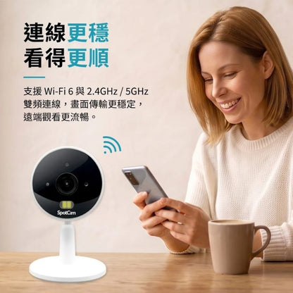 SpotCam FHD 3 真雲端超廣角監控攝錄機