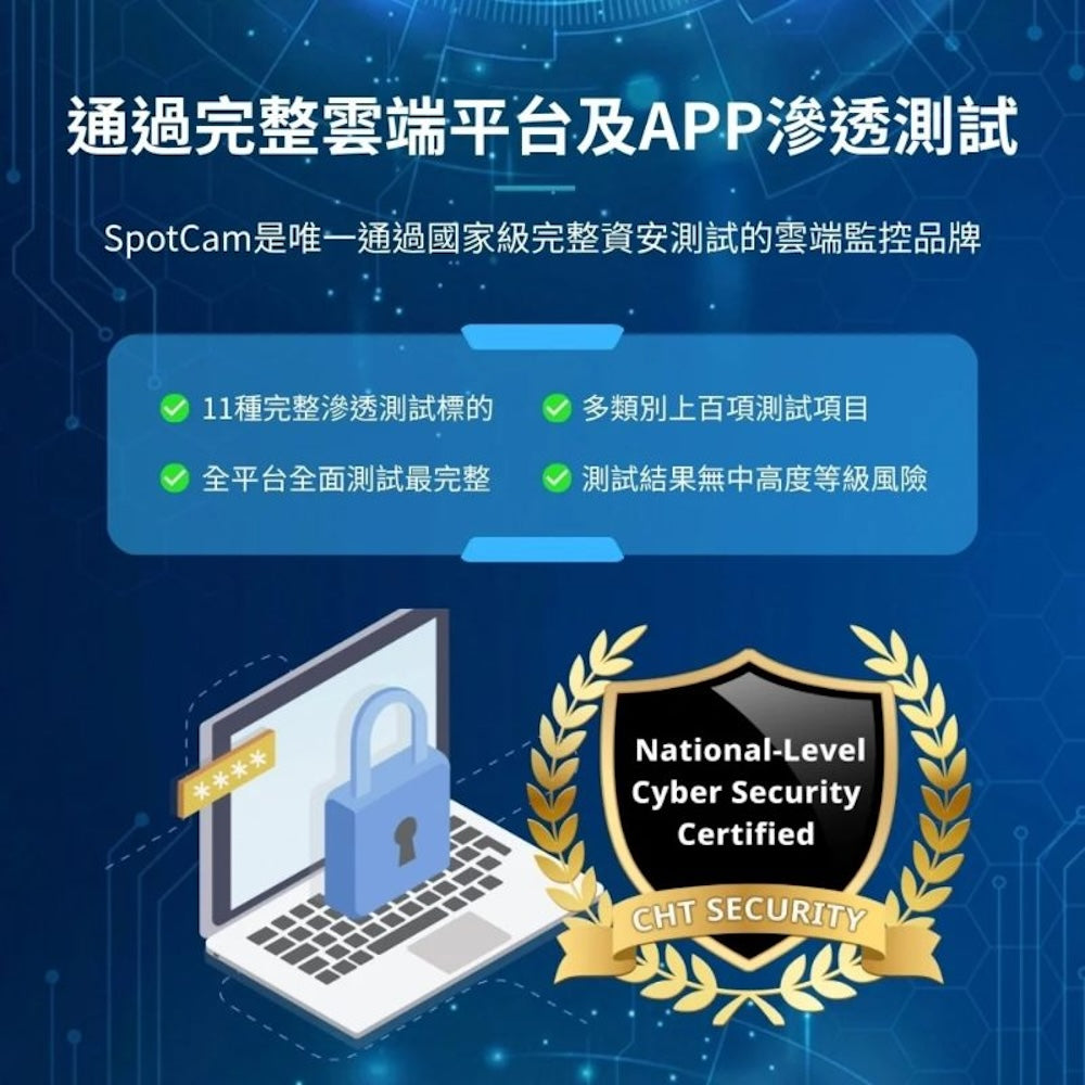 SpotCam FHD 3 真雲端超廣角監控攝錄機